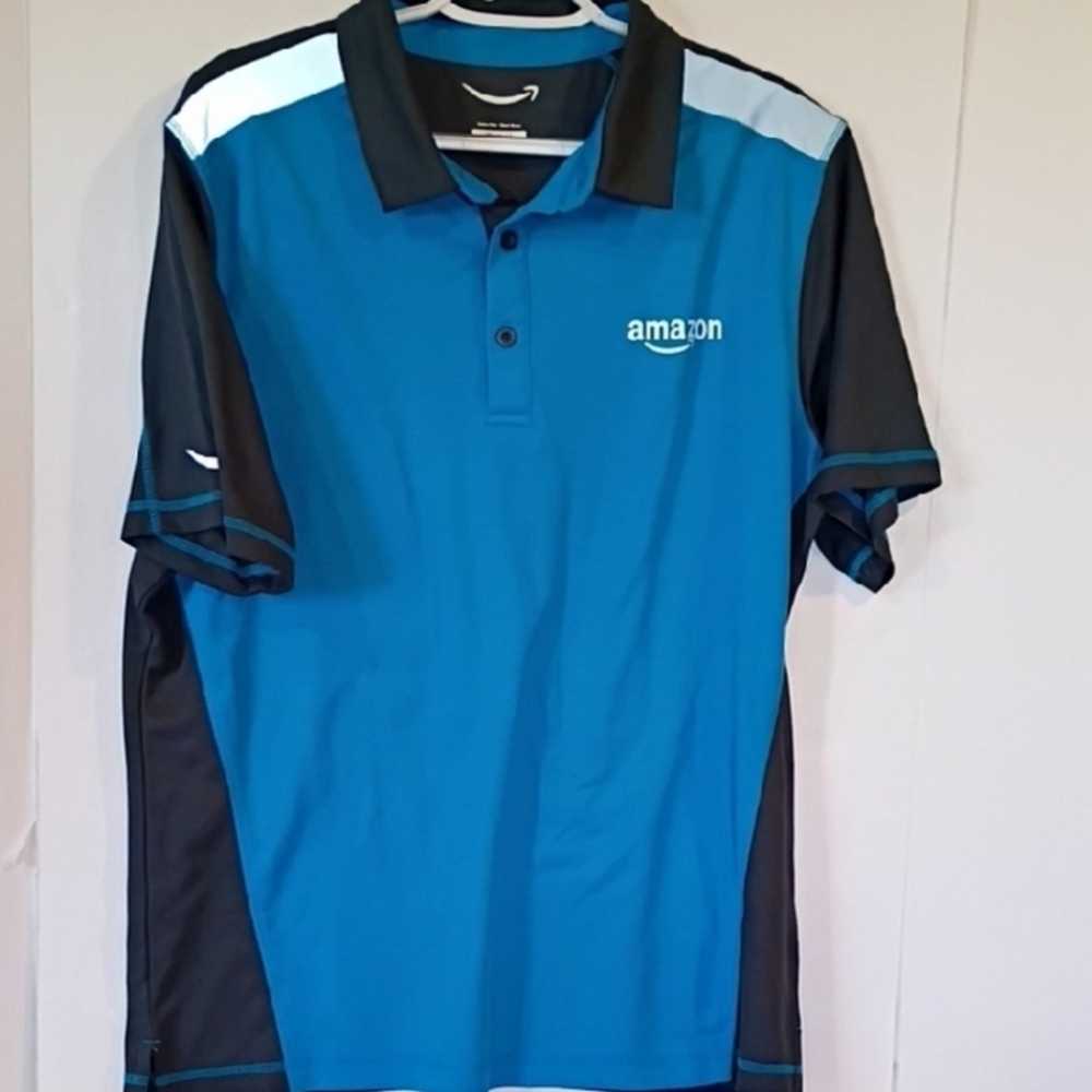 Amazon Delivery Driver Employee Uniform Polo Shirt